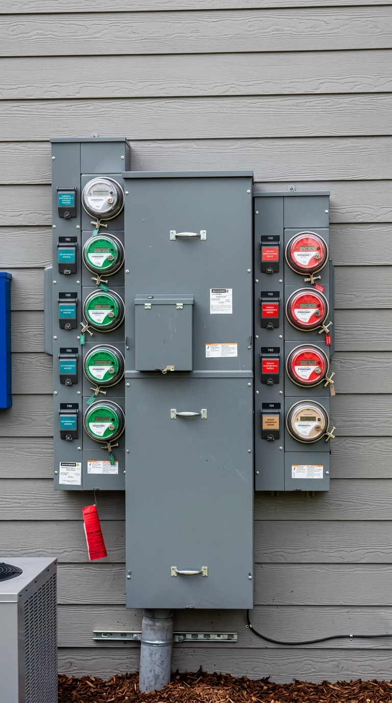 Multi-unit meters